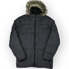 Adidas Long Hooded Puffer Jacket (L)