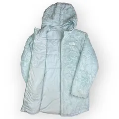 Girls The North Face Double Face Hooded Jacket (L)