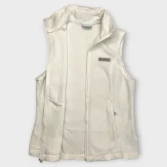Women Columbia Fleece Vest (S)