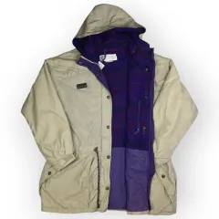 Women Columbia Long Hooded Jacket (XXL)