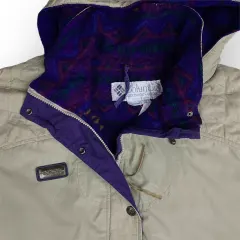 Women Columbia Long Hooded Jacket (XXL)
