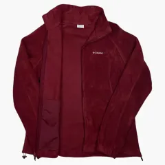 Women Columbia Zip Up Fleece (XL)