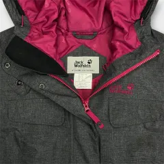 Women Jack Wolfskin Hooded Jacket (L)