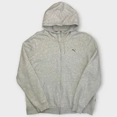 Women Puma Zip Up Hoodie (XL)