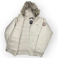 Women The North Face Hooded Jacket (M-L)