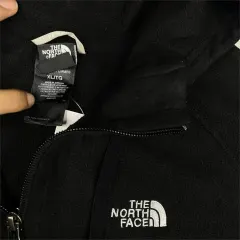 Women The North Face Hooded Zip Up Fleece (XL)