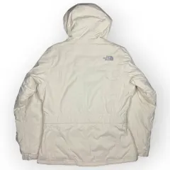Women The North Face Long Hooded Jacket (L)