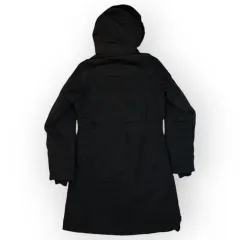 Women The North Face Long Hooded Jacket (S)
