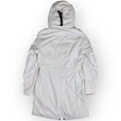 Women The North Face Long Hooded Jacket (S)