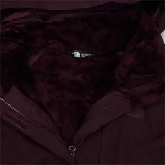 Women The North Face Long Hooded Jacket (XL)