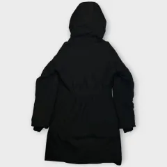 Women The North Face Long Hooded Jacket (XS)
