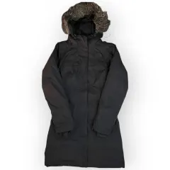 Women The North Face Long Hooded Jacket (XS)