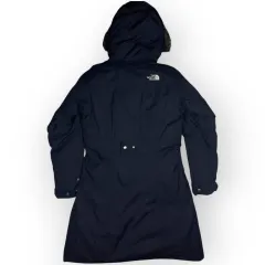 Women The North Face Long Hooded Jacket (XS)