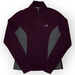 Women The North Face Quarter Zip Fleece (S)