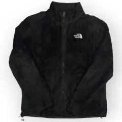 Women The North Face Zip Up Fur (L)