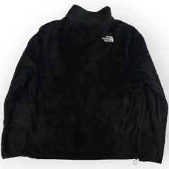 Women The North Face Zip Up Fur (L)