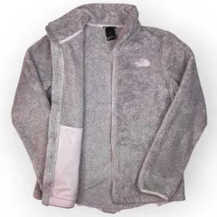 Women The North Face Zip Up Fur (L)