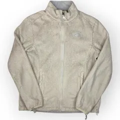 Women The North Face Zip Up Fur (M)