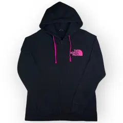 Women The North Face Zip Up Hoodie (XL)