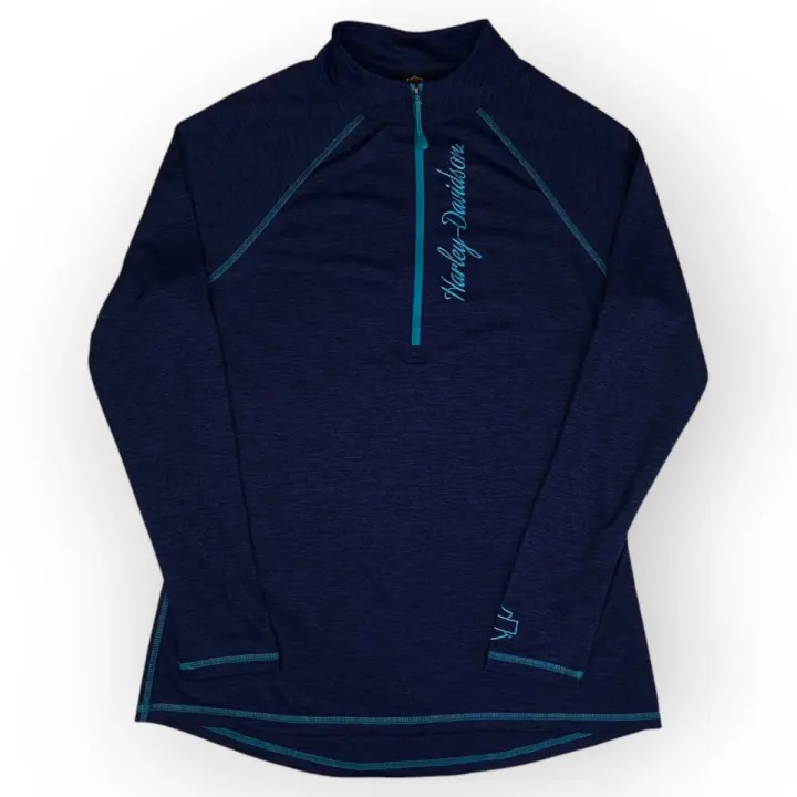 Harley Davidson Half Zip Sportive Long-Sleeve (M)
