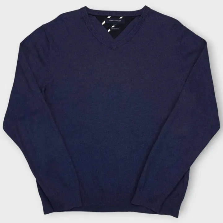 Tommy Hilfiger V-Neck Sweater (L)