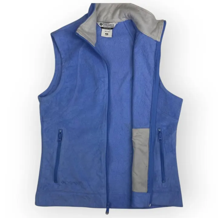 Women Columbia Fleece Vest (M)