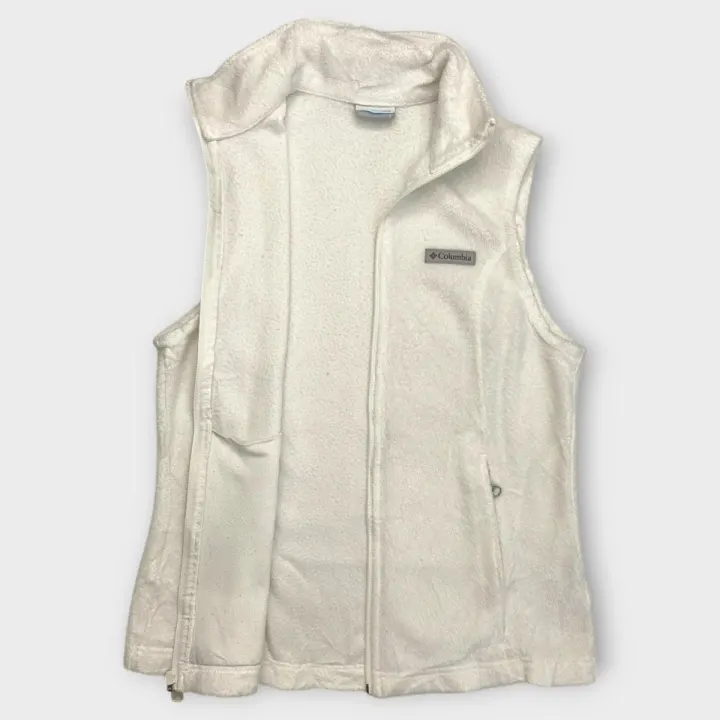 Women Columbia Fleece Vest (S)
