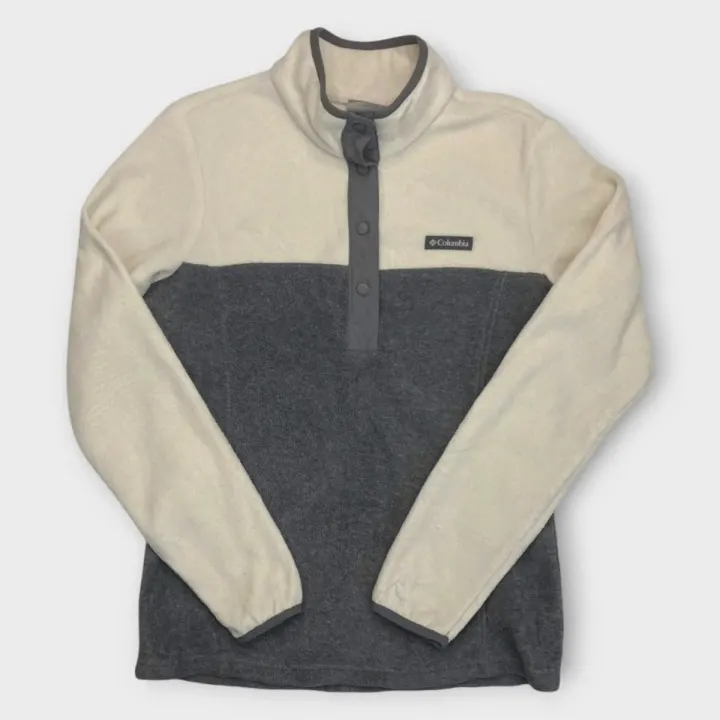 Women Columbia Quarter Button Fleece (XS)