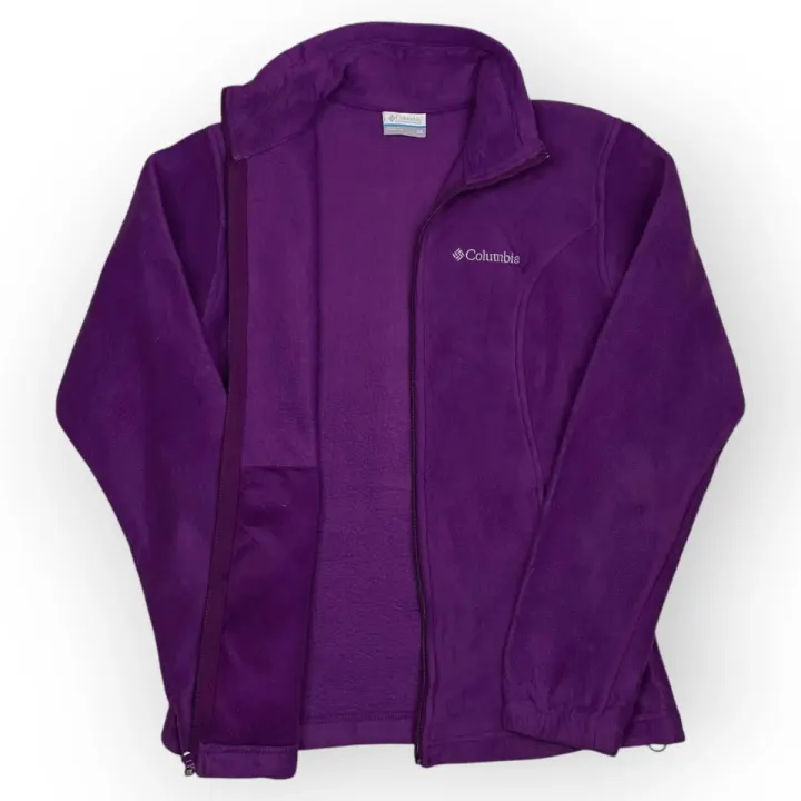 Women Columbia Zip Up Fleece (XS)