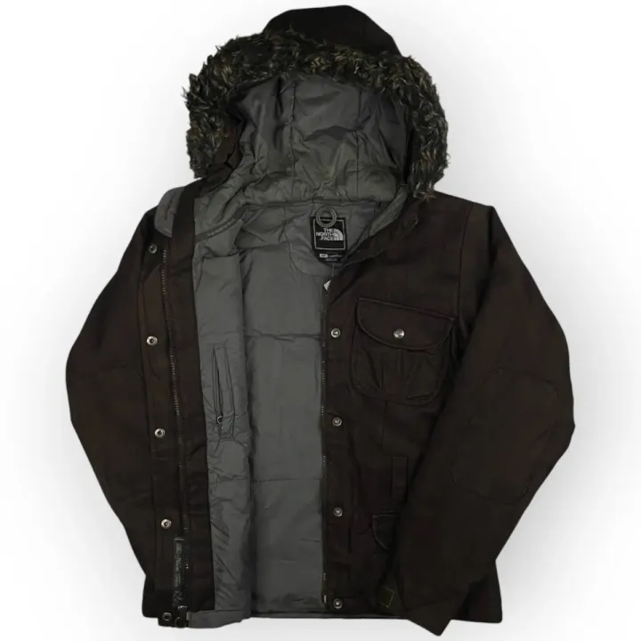 Women The North Face Hooded Jacket (S)