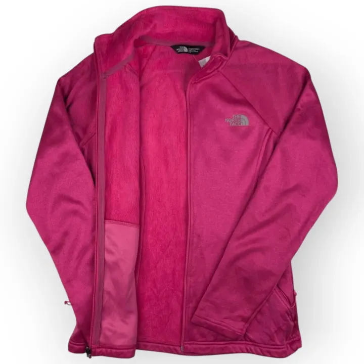 Women The North Face Sportive Zip Up Sweatshirt (S)