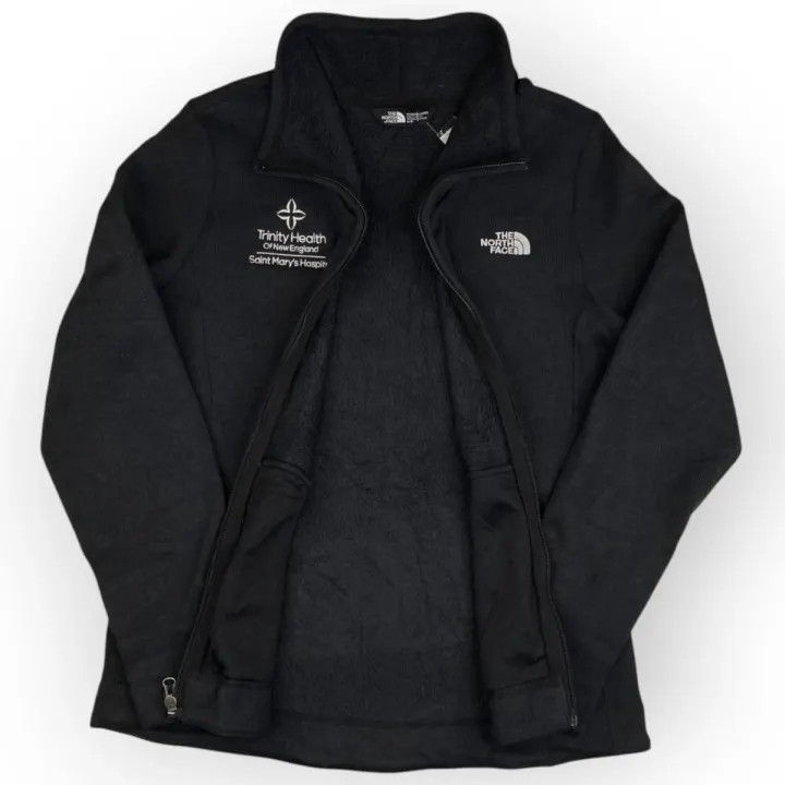 Women The North Face Zip Up Fleece (L)