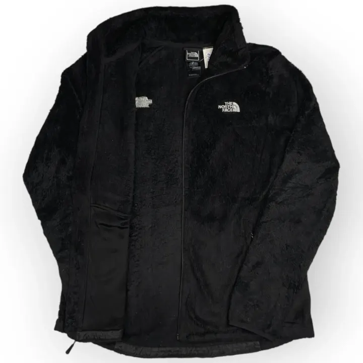 Women The North Face Zip Up Fur (L)
