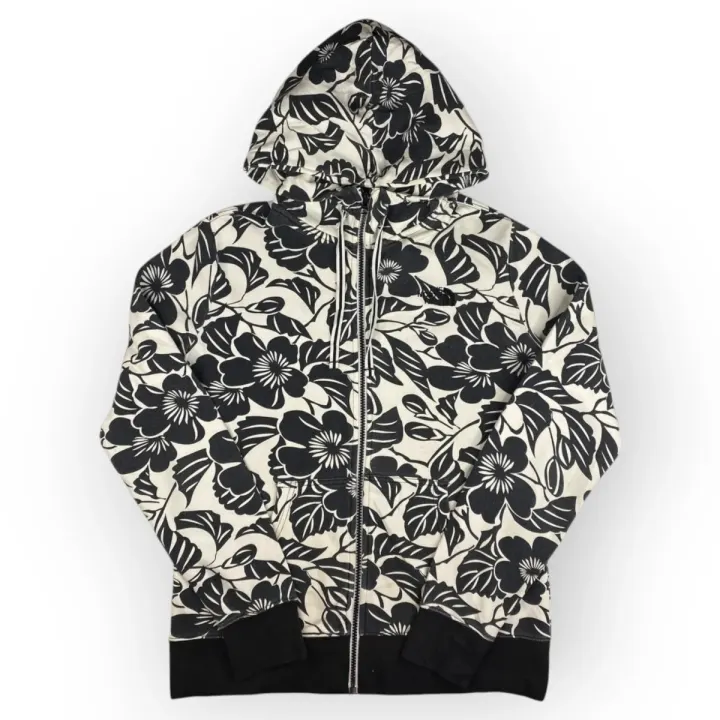 Women The North Face Zip Up Hoodie (M)