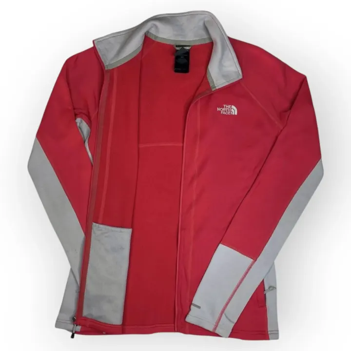 Women The North Face Zip Up Sportive Sweatshirts (S)