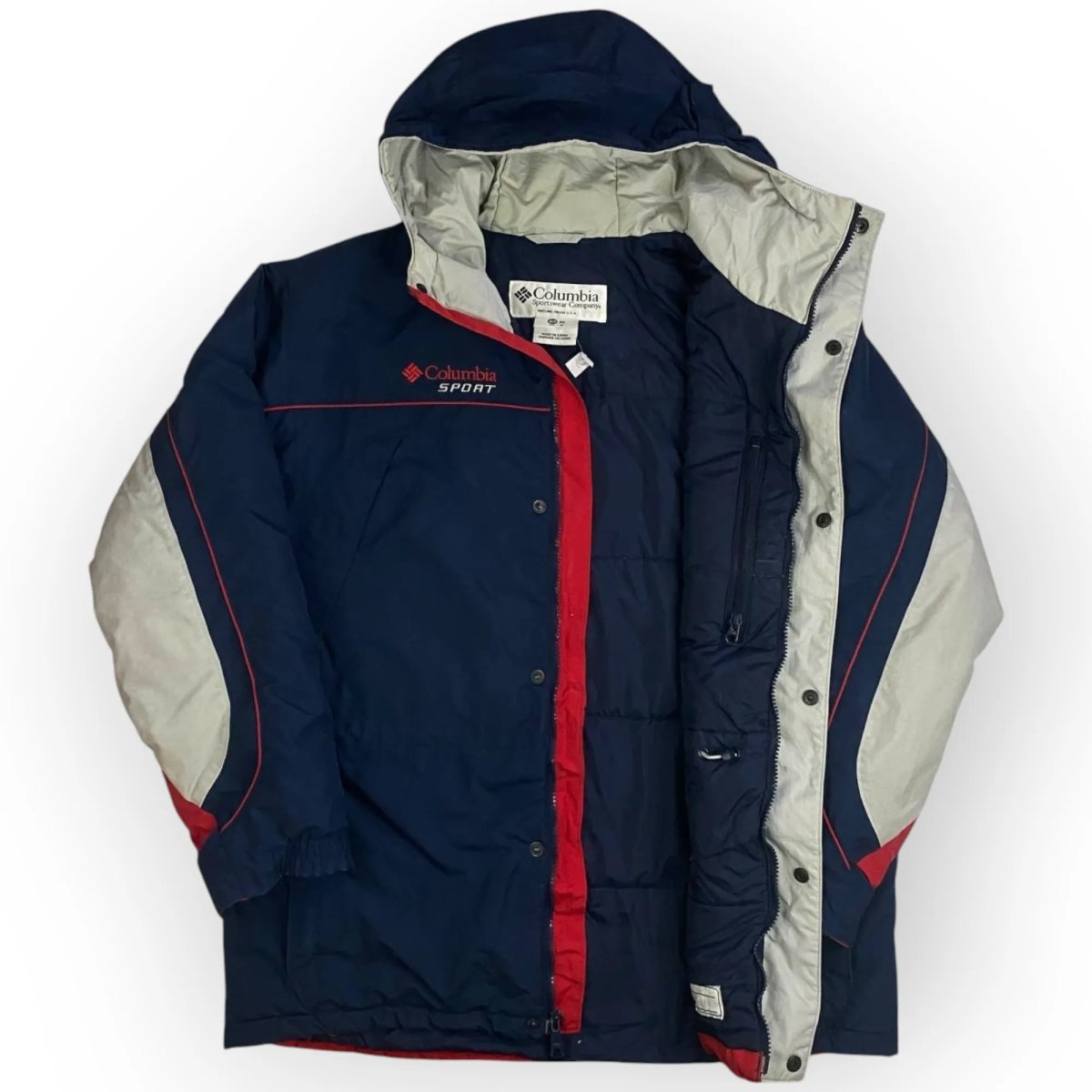 Boys Columbia Hooded Jacket (M-L Men)