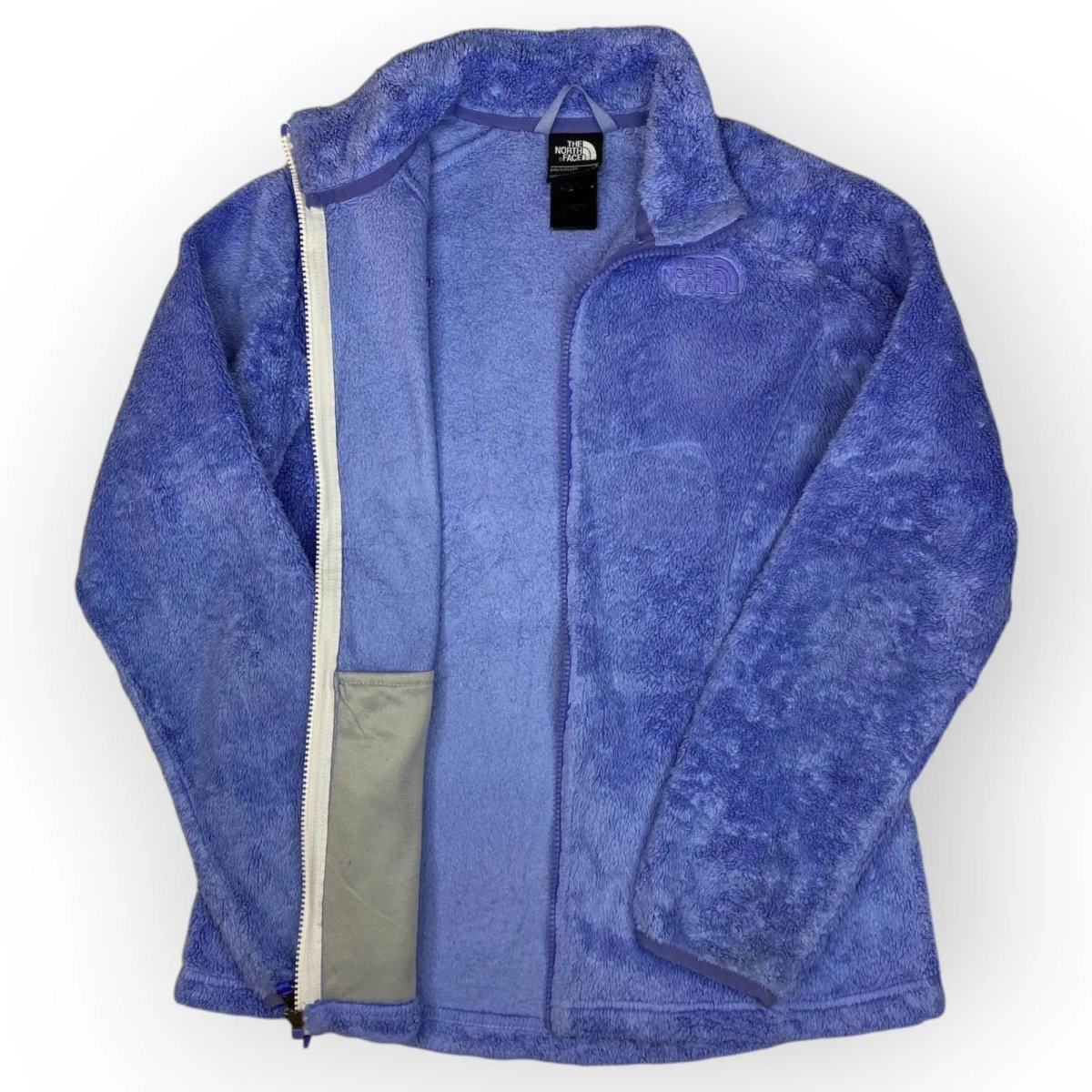 Girls The North Face Zip Up Fur (L)
