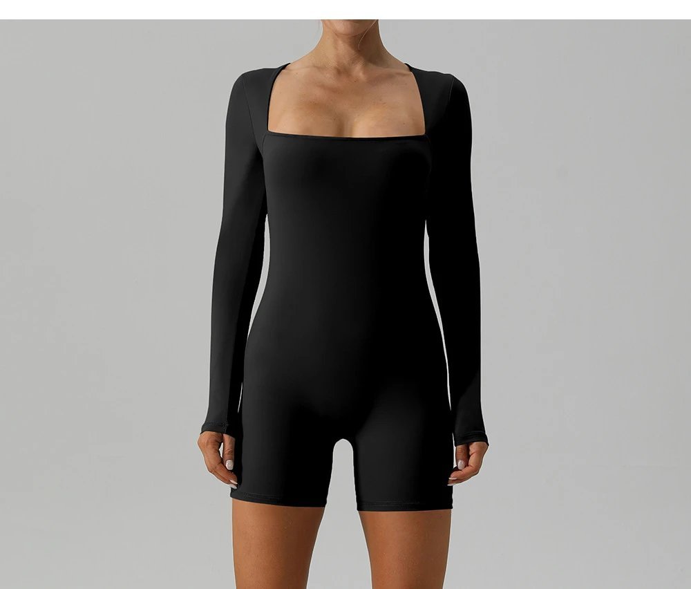 A jumpsuit is a one – piece outfit combining a top and trousers. — O-11815.2