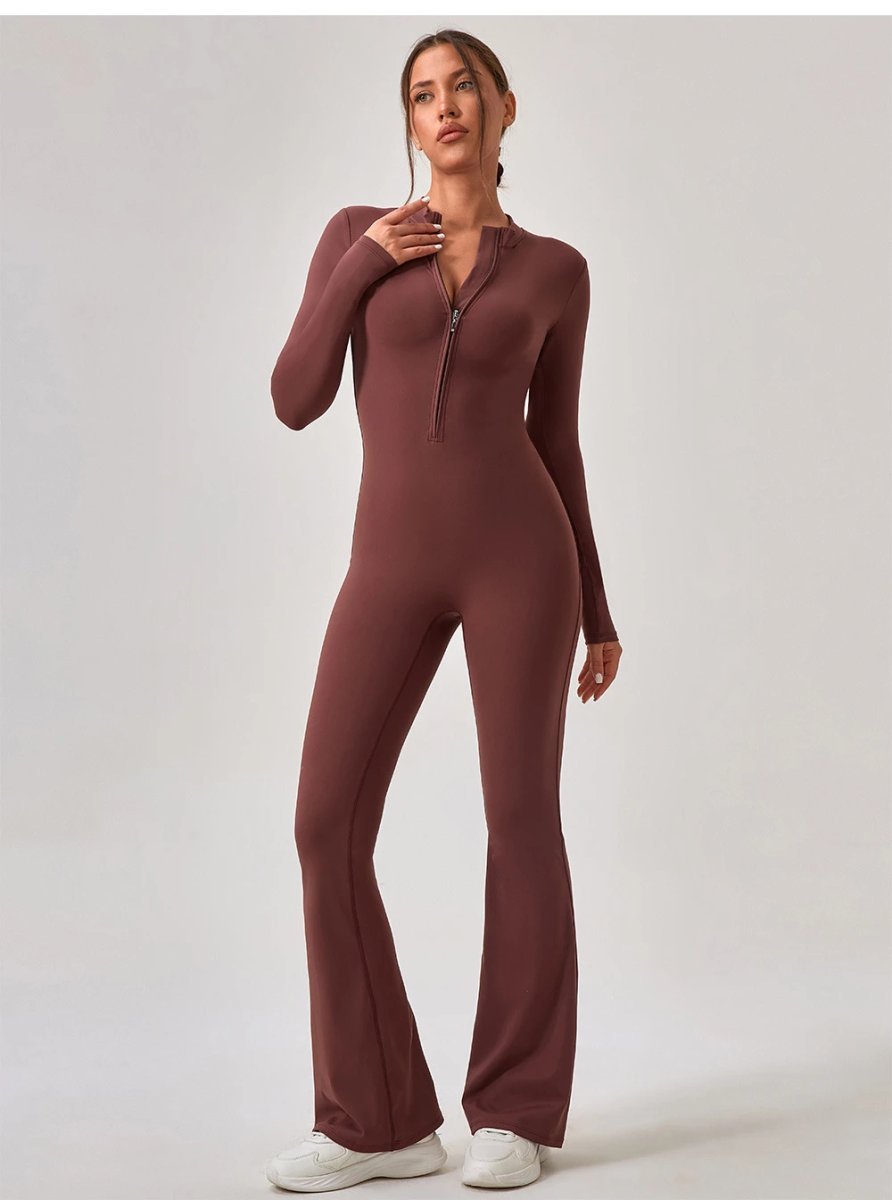 New Nude Yoga Jumpsuit — O-12064