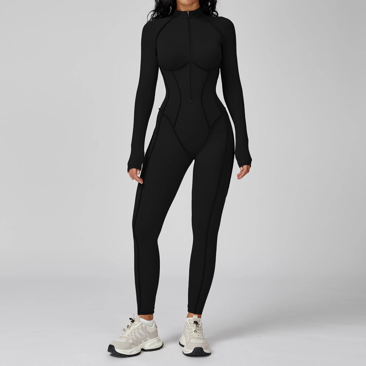 Jumpsuit Half-Zip — O-12067