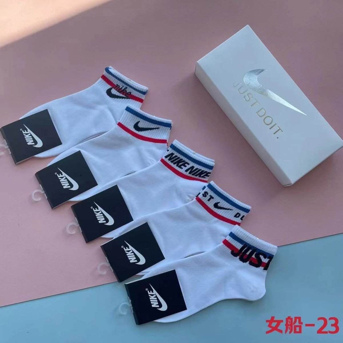 socks are soft coverings worn on the feet to provide comfort. — SOCKS-57066.2