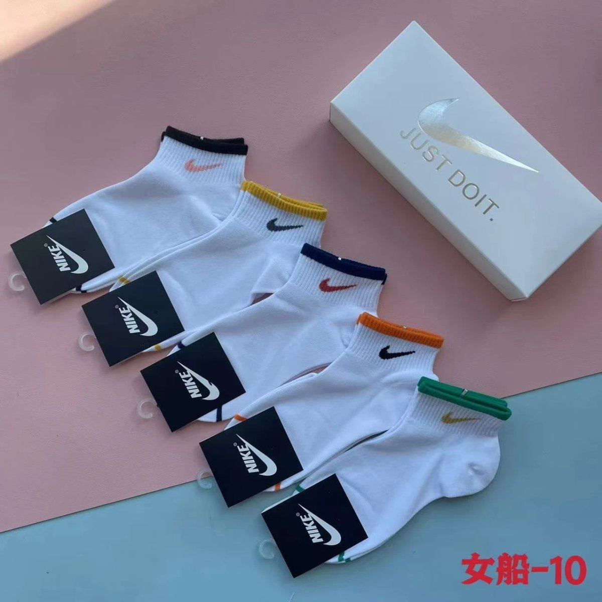 socks are soft coverings worn on the feet to provide comfort. — SOCKS-57066.3