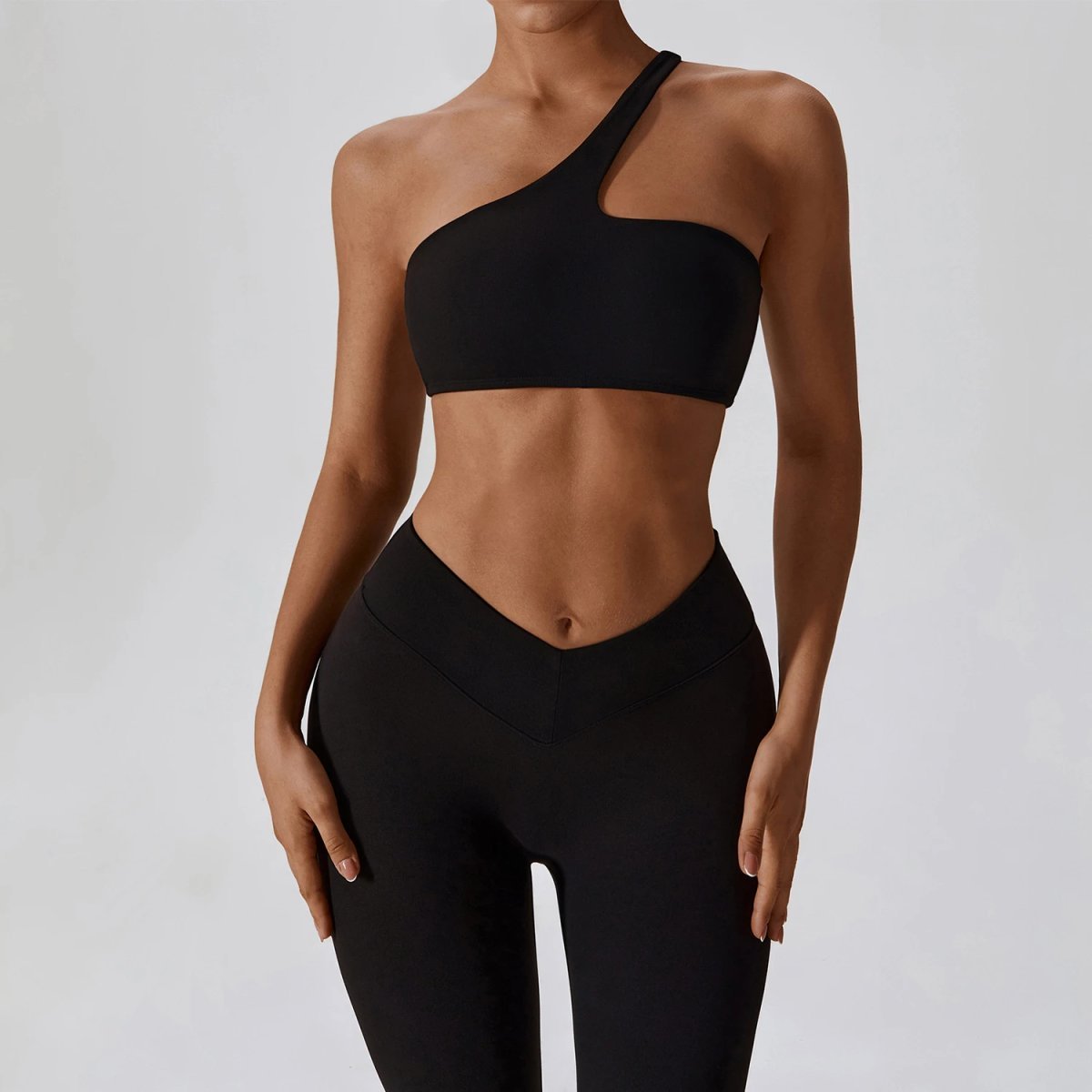 Ladies Sports Seamless Athletic High Waist Butt Lift Leggings Set — SS-4901.5
