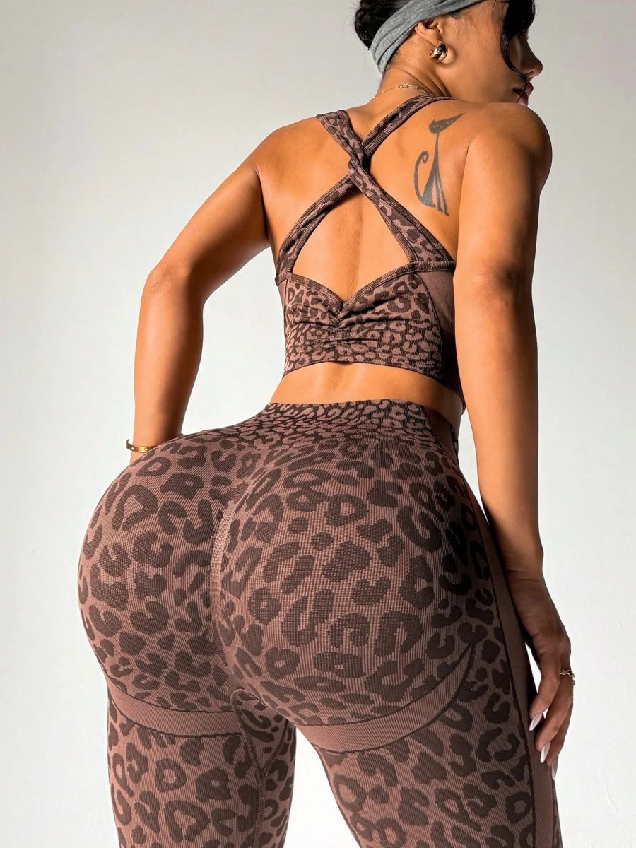 Fitness Suit Leo Print — SS-5387