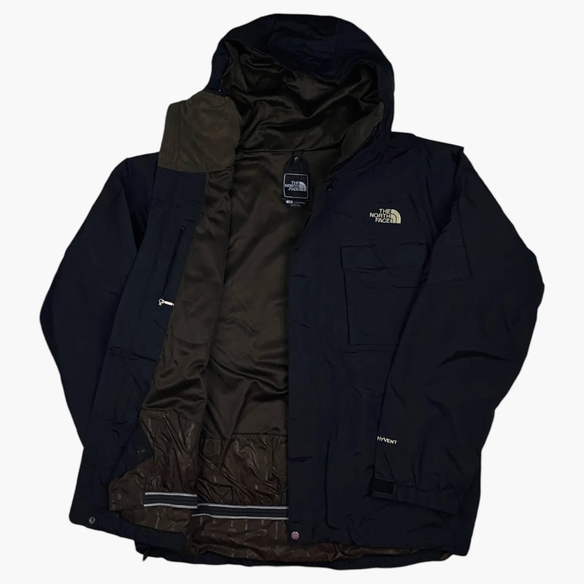 The North Face Hooded Ski Jacket (L-XL)