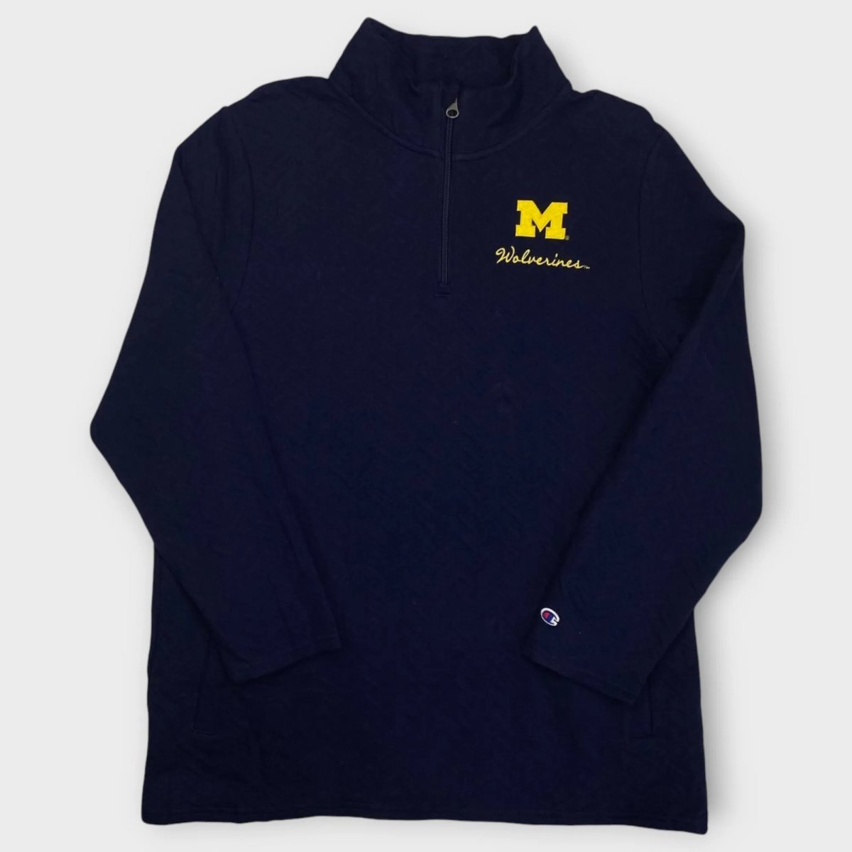 Women Champion Quarter Zip Sweatshirt (L)