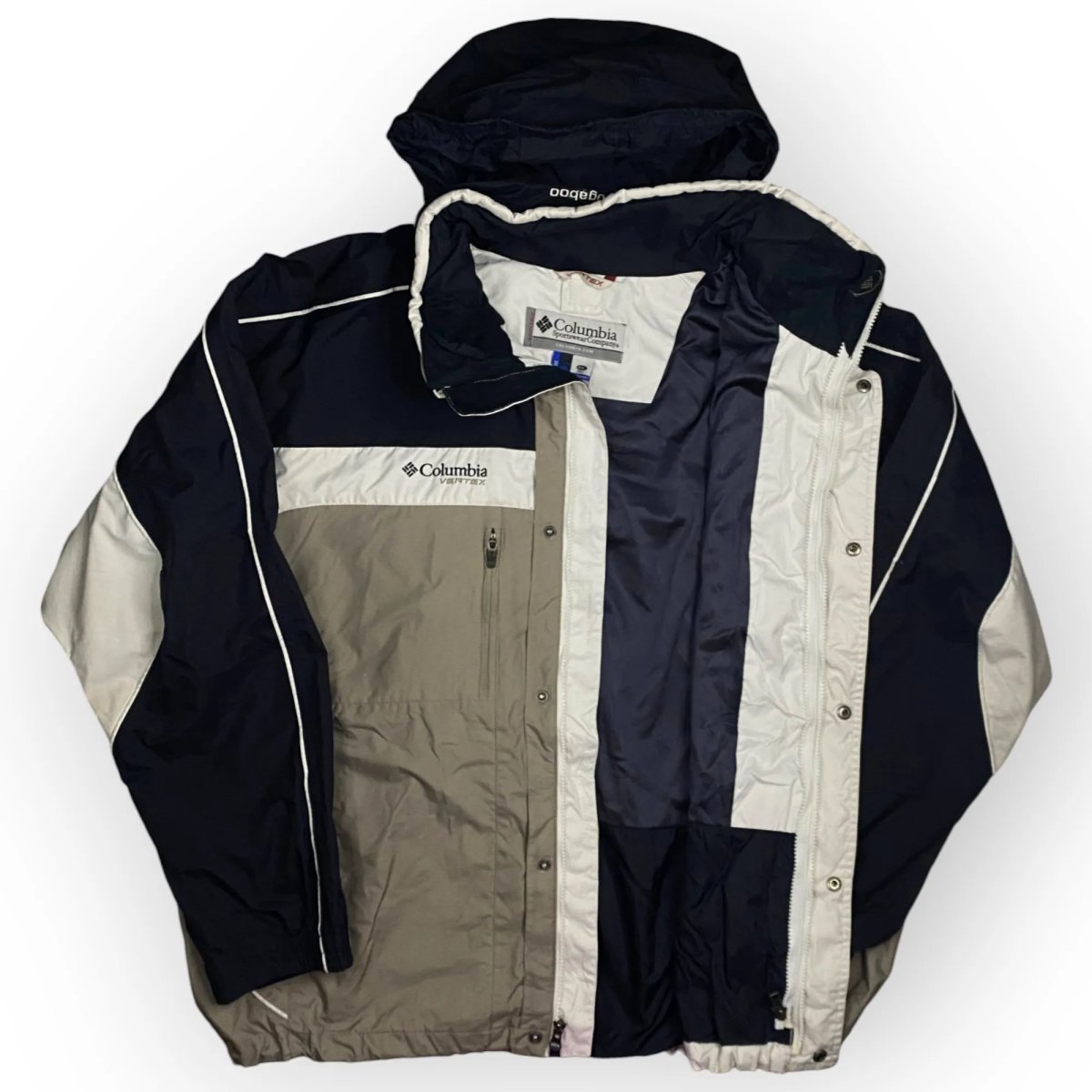 Women Columbia 2 in 1 Hooded Jacket (XL)