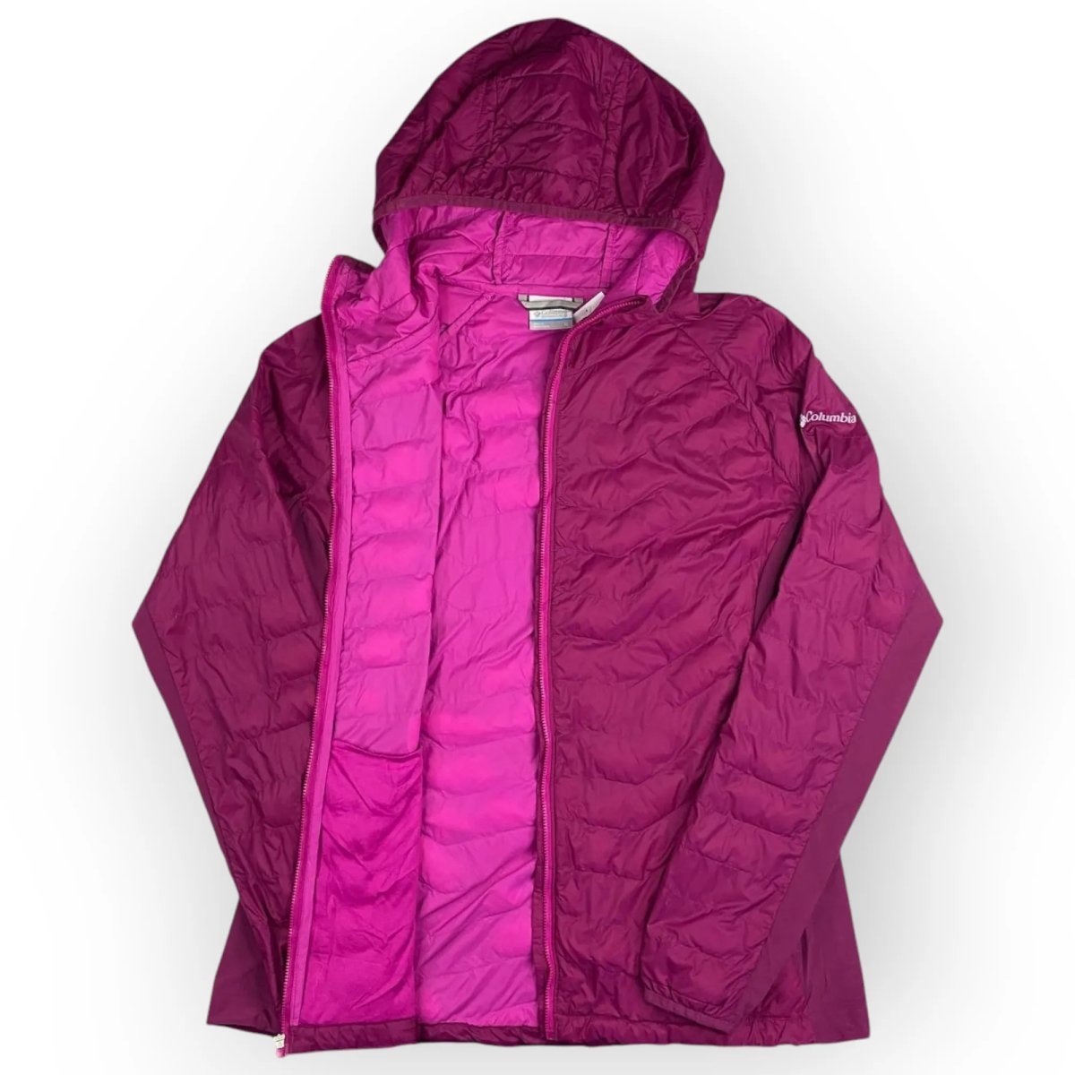 Women Columbia Hooded Puffer Jacket (XL)