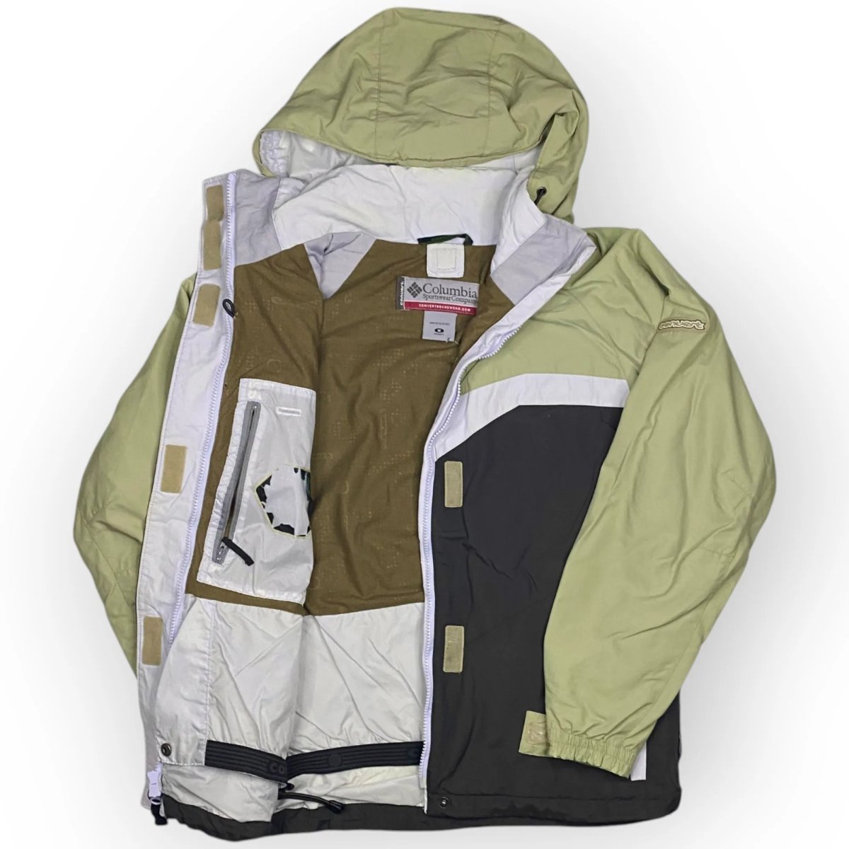 Women Columbia Hooded Ski Jacket (L)