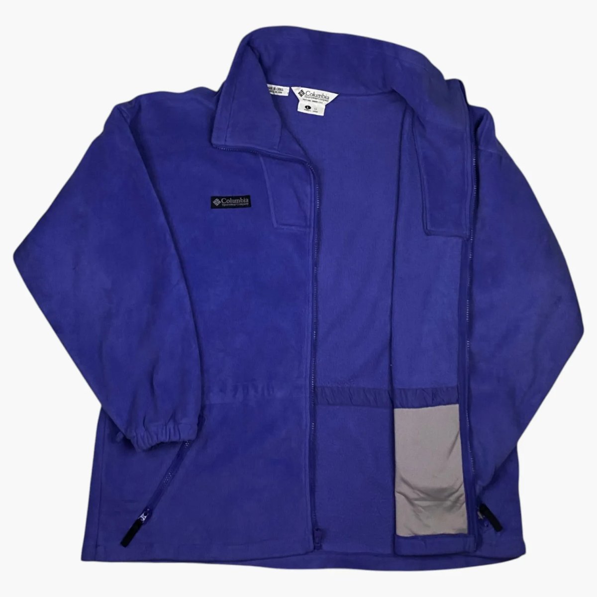 Women Columbia Zip Up Fleece (XXL)